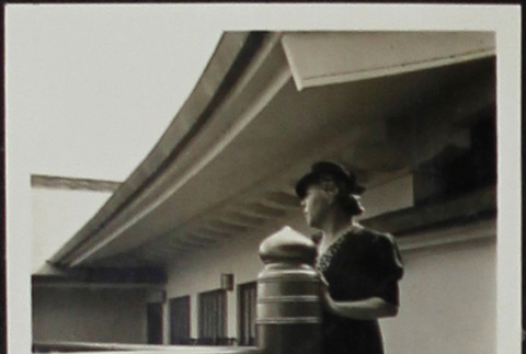 A woman at the Golden Gate International Exposition (ddr-densho-300-394)