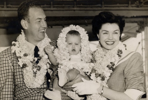 Esther Williams and Ben Gage with their son Benji (ddr-njpa-1-2402)