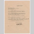Letter to Henrietta Schoen from Takeshi Ban (ddr-densho-223-58)