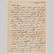 Letter from Alvin Uchiyama to Kathleen Koga Uchiyama (ddr-densho-406-146)