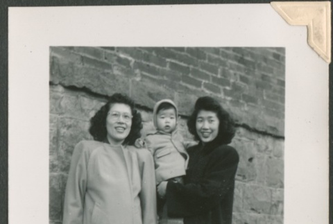 Two women and a baby (ddr-densho-328-50)