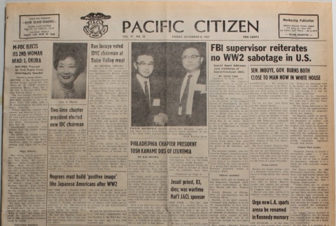 Pacific Citizen, Vol. 58, No. 23 (December 6, 1963) (ddr-pc-35-49)