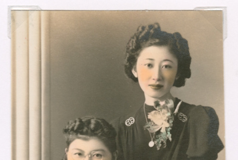Mitzi Nakahara and Ryuko Yahagi (ddr-densho-477-90)