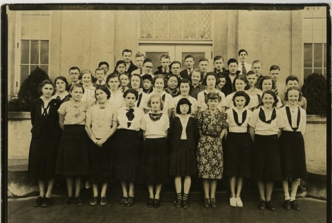 High school class photo (ddr-densho-35-200)