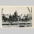 Announcement at hospital anniversary event (ddr-densho-37-982)