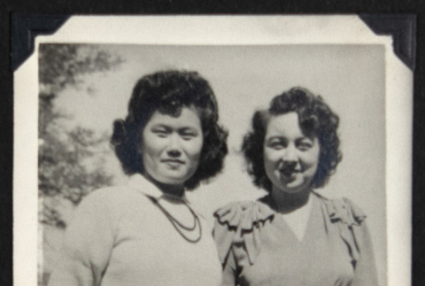 Two women smiling (ddr-densho-542-660)