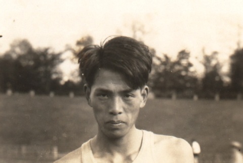 Misao Ono, a Keio University track athlete (ddr-njpa-4-1745)