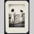 Two women on a dirt path (ddr-densho-542-774)