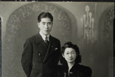 Fred Wataru Taniguchi and Ferry Hiroko Okura (ddr-densho-252-97)
