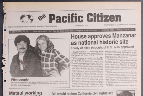 Pacific Citizen, Vol. 112, No. 25 [June 28, 1991] (ddr-pc-63-25)