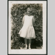 girl in yard (ddr-densho-378-308)
