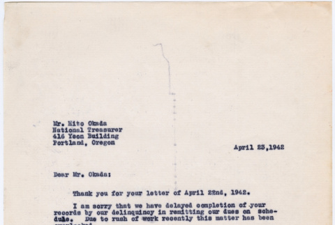 Letter from Nora Sakaki to Hito Ikada (ddr-densho-491-21)