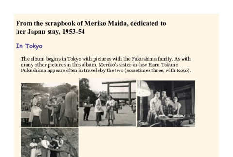 From the scrapbook of Meriko Maida, dedicated to her Japan stay, 1953-54 (ddr-densho-494-51)