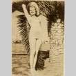 A woman posing in a bathing suit (ddr-njpa-1-2595)