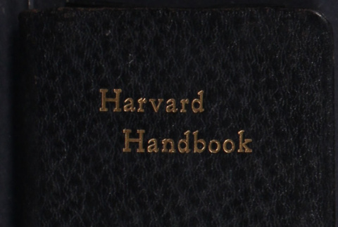 Harvard Handbook for students (ddr-densho-430-149)