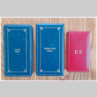 Presentation boxes for medals (ddr-densho-539-124)