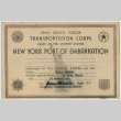 Port of Embarkation form (ddr-densho-539-67)