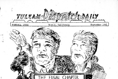 Tulean Dispatch Farewell Issue (1943) (ddr-densho-65-399)