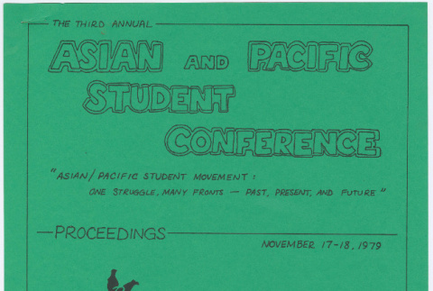 Asian and Pacific Student Conference 1979 (ddr-densho-444-177)