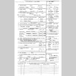 Identification paperwork for a Japanese American woman (ddr-densho-103-2)