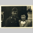 Herbert K. Yanamura with his wife [?] (ddr-densho-22-370)