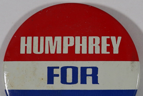 Humphrey for President pin (ddr-densho-433-892)