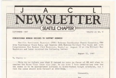 Seattle Chapter, JACL Reporter, Vol. 24, No. 9, September 1987 (ddr-sjacl-1-365)