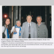 Rachel Kitagawa Shapiro, Ellen Kitagawa Shapiro and Saburo Arthur Kitagawa meeting George Takei (ddr-densho-539-32)