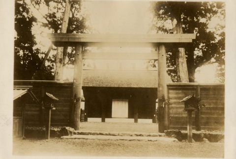 Torii at the Ise Grand Shrine (ddr-njpa-8-19)