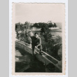 Soldier standing above waterfront (ddr-densho-368-165)