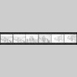 Negative film strip for Farewell to Manzanar scene stills (ddr-densho-317-139)