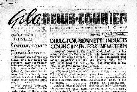Gila News-Courier Vol. III No. 58 (January 4, 1944) (ddr-densho-141-212)
