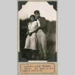 Dick Horita and woman on hillside (ddr-densho-383-218)