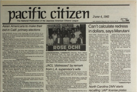 Pacific Citizen, Vol. 94, No. 22 (June 4, 1982) (ddr-pc-54-22)