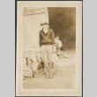 Man outside barn door (ddr-densho-316-291)