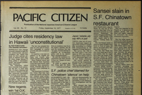 Pacific Citizen, Vol. 85, No. 12 (September 16, 1977) (ddr-pc-49-36)