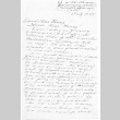Letter from Kazuo Ito to Lea Perry, July 17, 1945 (ddr-csujad-56-119)