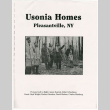 Usonia Homes booklet titled:  Usonia Homes Pleasantville, NY (ddr-densho-377-3064)