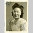 Signed photograph of a woman (ddr-manz-6-47)