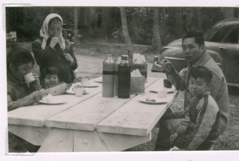 Isoshima family picnic (ddr-densho-477-276)