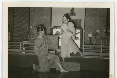 Scene taken from a Japanese drama (ddr-densho-37-2146)