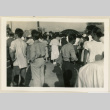 Crowd for departure (ddr-densho-37-878)