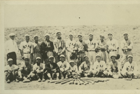 Wyoming baseball team (ddr-densho-113-13)