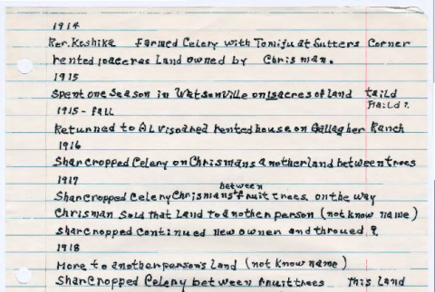 Timeline of celery farming (ddr-densho-501-161)