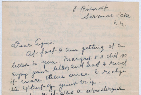 Letter from Elizabeth Dullen to Agnes Rockrise (ddr-densho-335-350)