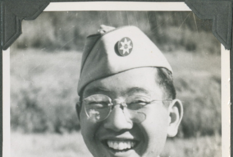 Smiling man in uniform (ddr-ajah-2-392)