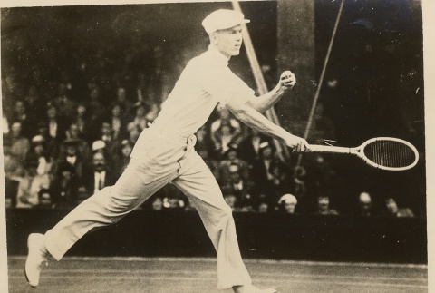 Ellsworth Vines playing tennis (ddr-njpa-1-2305)
