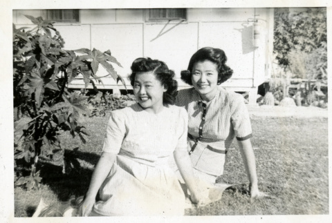 Tazu Kawamoto and friend (ddr-csujad-11-191)
