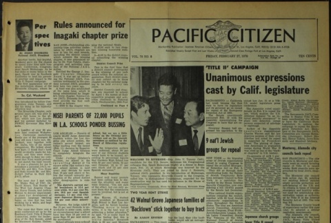 Pacific Citizen, Vol. 70, No. 8 (February 27, 1970) (ddr-pc-42-8)