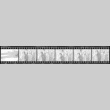 Negative film strip for Farewell to Manzanar scene stills (ddr-densho-317-191)